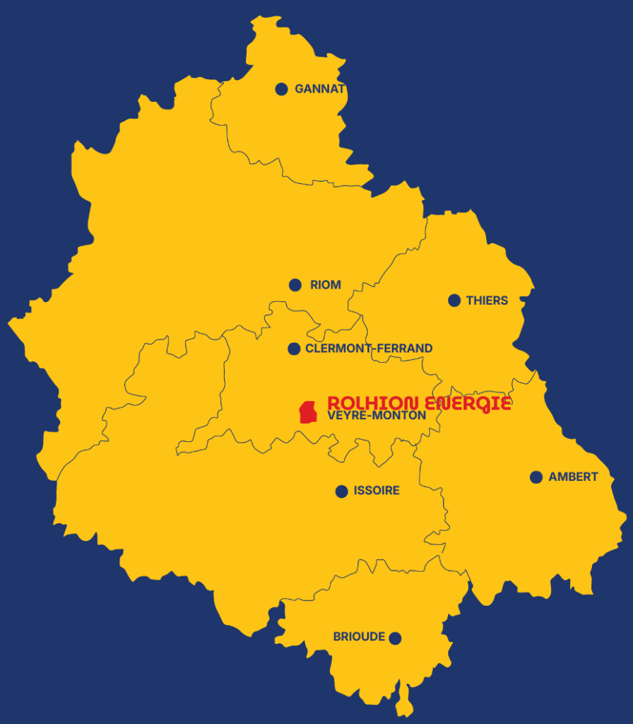 carte de la zone d'intervention de rolhion énergie